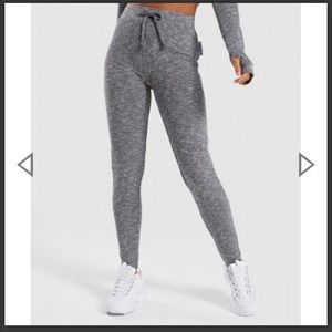 Gymshark Slounge Leggings - Charcoal Marl